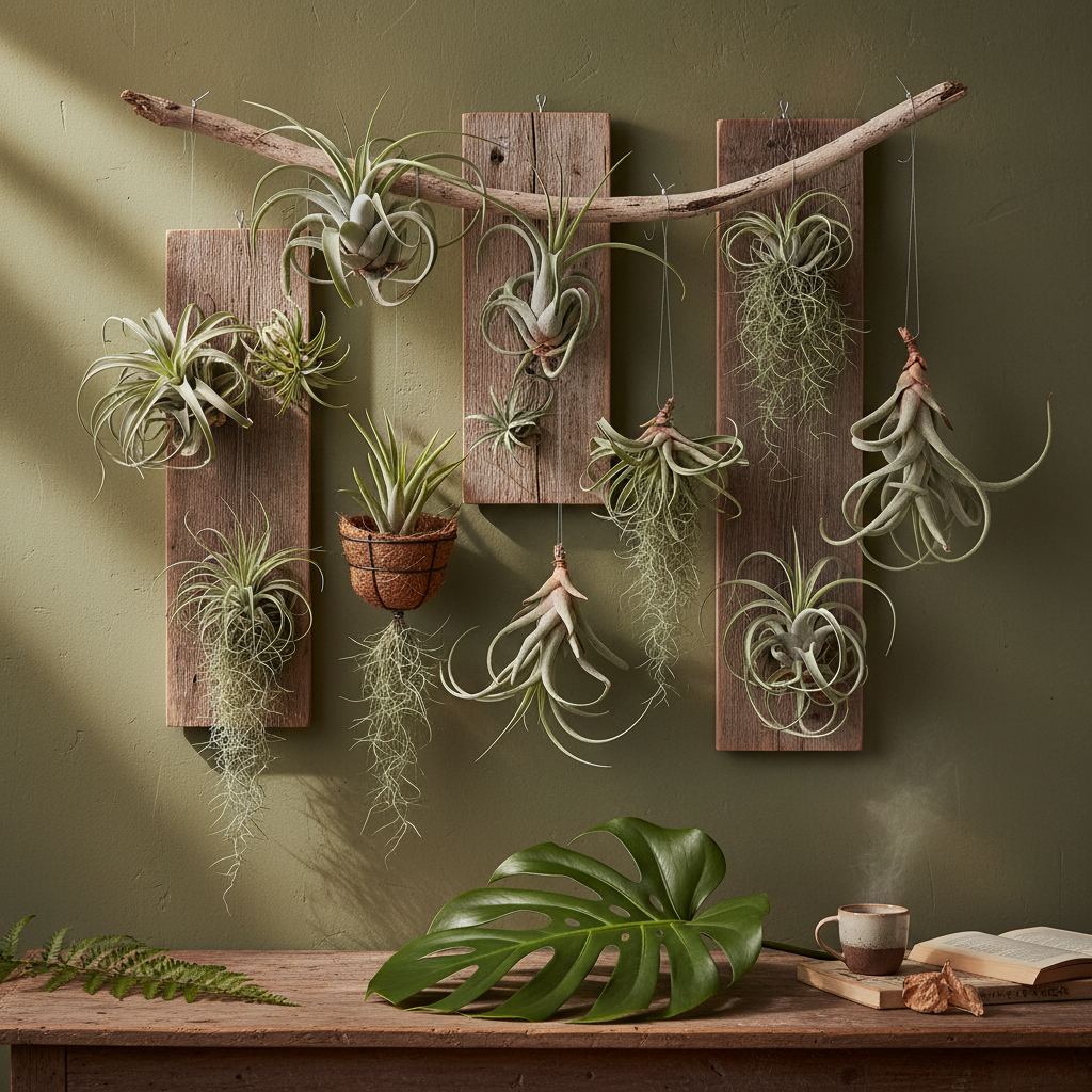Tillandsias y plantas aéreas